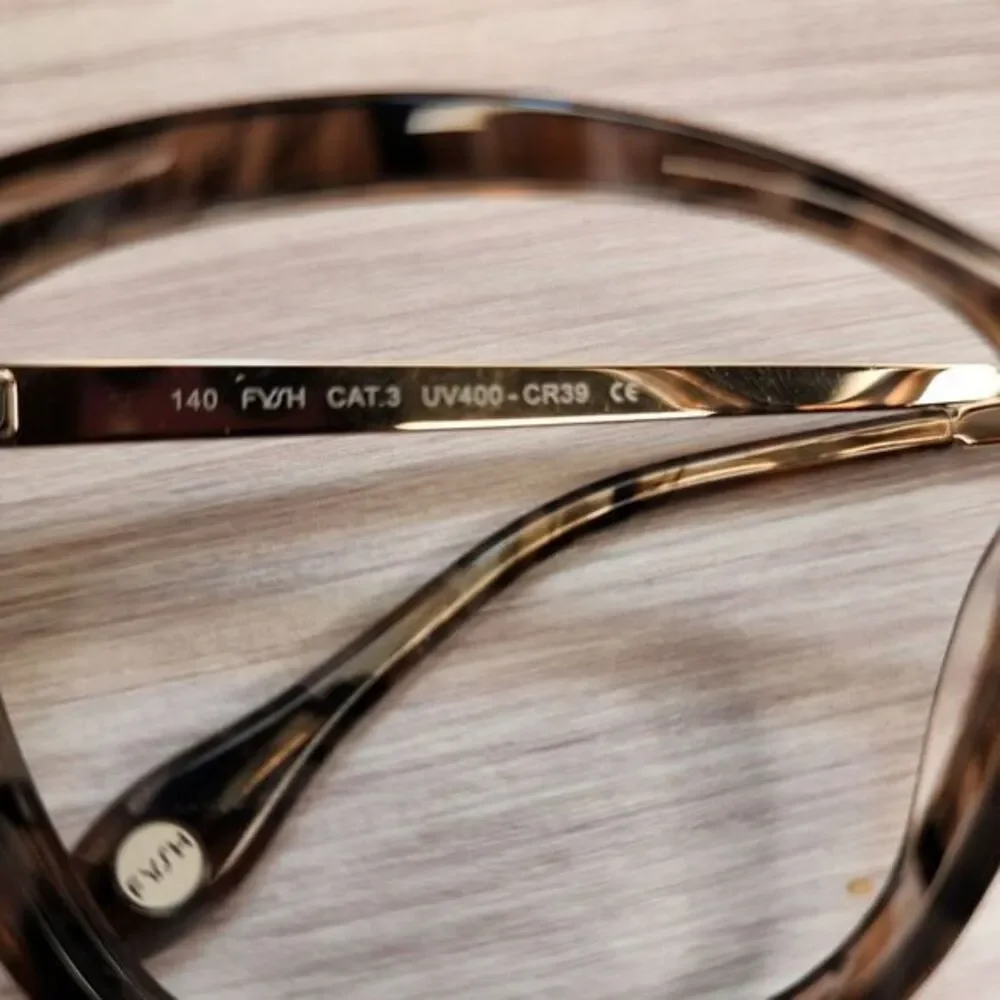 Fysh 2084 Glasses Frames Cat Eyes Brown Gradient With Case FRAMES‎ ONLY UK Urban